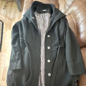 Black Mossimo XS pea coat